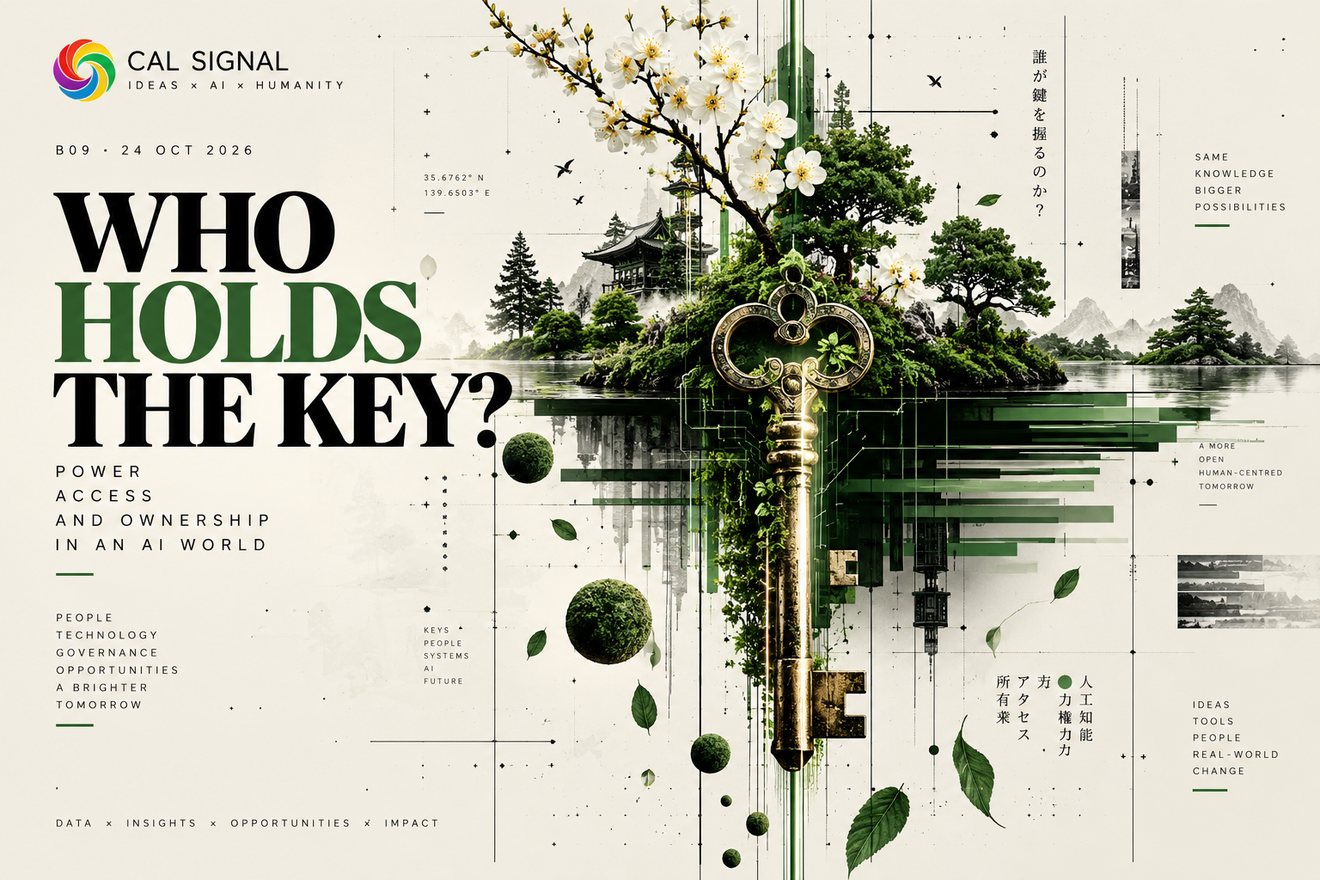 CAL Signal issue B09 cover: WHO HOLDS THE KEY?